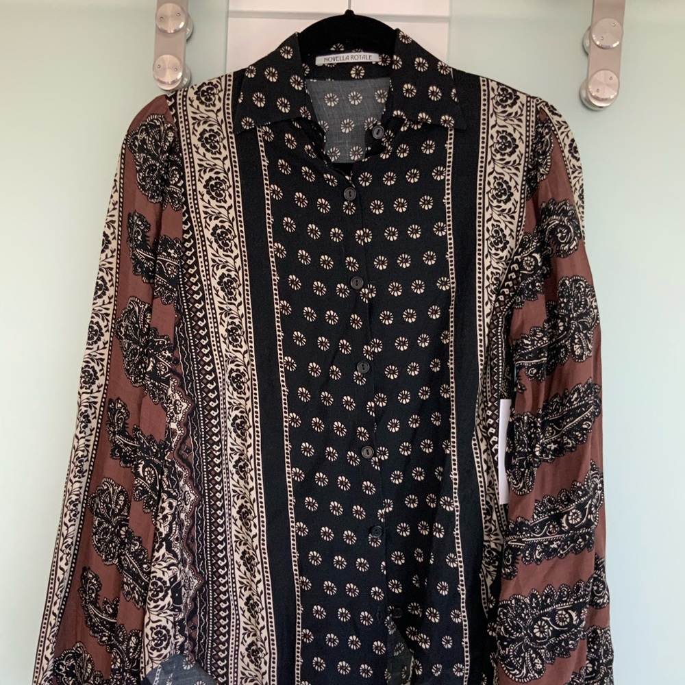 NWT Novella Royale Long Sleeved Shirt XS